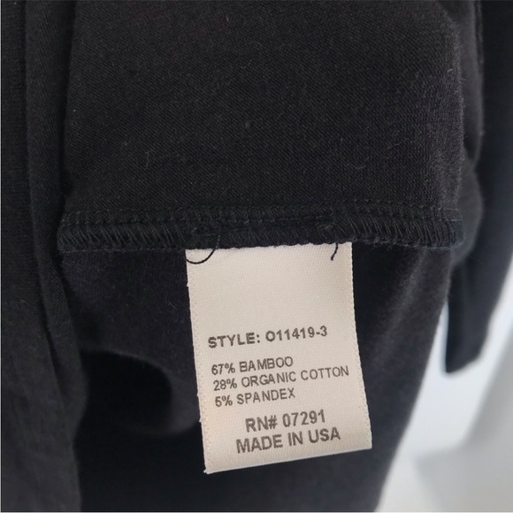 NWT Johnny Was Calme 3/4" Length Basic Tee Top, S - Picture 4 of 4